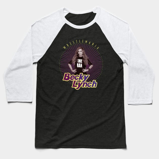 becky lynch Baseball T-Shirt by mapasakehh